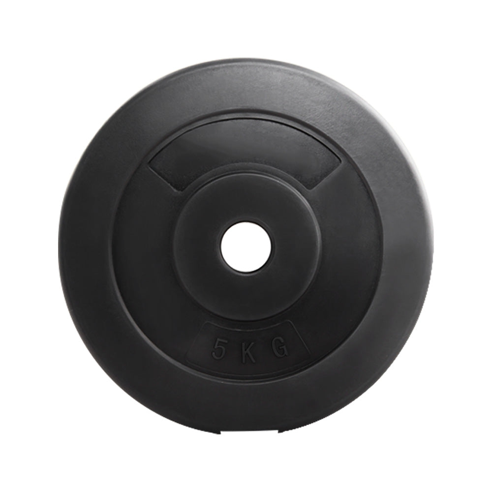 Weight Plates Standard 2X 5kg Barbell Plate Weight Lifting
