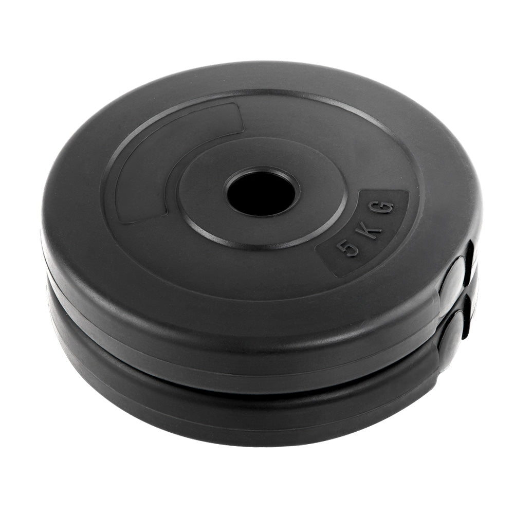 Weight Plates Standard 2X 5kg Barbell Plate Weight Lifting