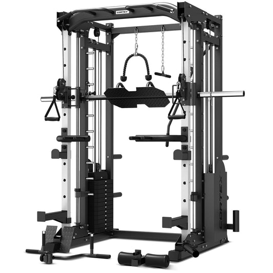 Multi Gym (Dual Stack Functional Trainer, Smith Machine, Half Rack)