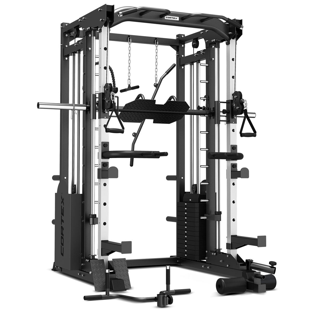 Multi Gym (Dual Stack Functional Trainer, Smith Machine, Half Rack)